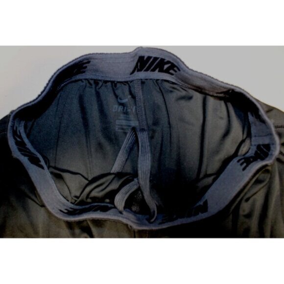 Mens Nike Team Fly Dri-Fit Training Shorts Medium Gray 10 Inch Inseam 361056 - Picture 3 of 4